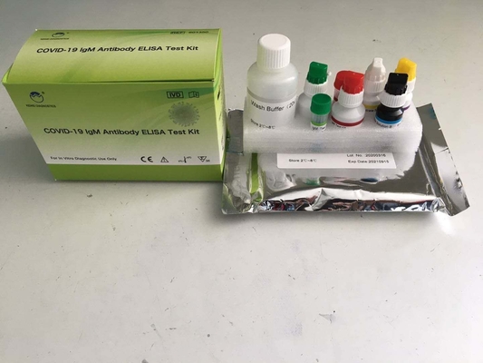 Covid-19 IgG ELISA TEST KIT định dạng Kit Enzyme-Linked Immunosorbent Assay