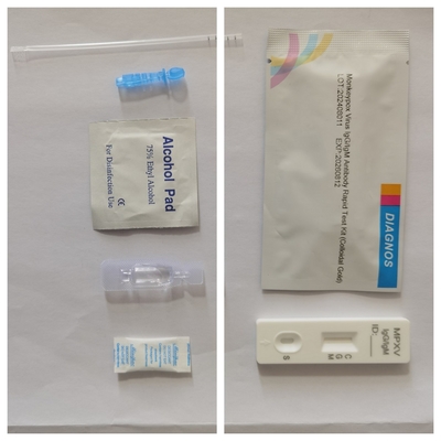 Chẩn đoán virus thủy đậu monkeypox MPXV Thử nghiệm nhanh vàng ốc để kiểm tra dễ dàng