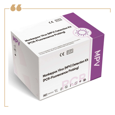 Phương pháp PCR phát hiện bệnh đậu monkeypox phát hiện chất phản ứng virus đậu mpox PCR chất phản ứng với 48 xét nghiệm