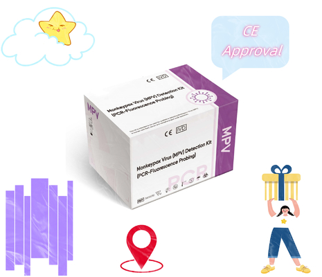 Phương pháp PCR phát hiện bệnh đậu monkeypox phát hiện chất phản ứng virus đậu mpox PCR chất phản ứng với 48 xét nghiệm