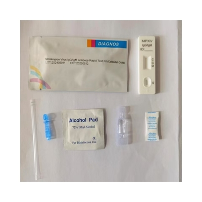 Bộ thử nghiệm nhanh cho virus đậu mùa Ab/Ag antigen/antibody MPXV Monkeypox Virus