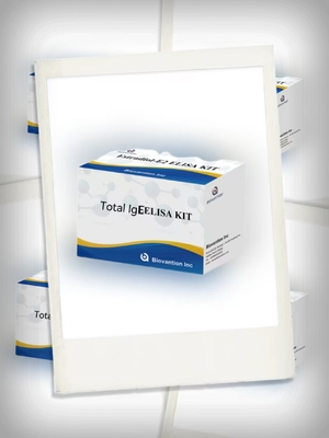 Bộ thử nghiệm tổng IgE kháng thể ELISA Serum / Plasma Diagnostic In Vitro