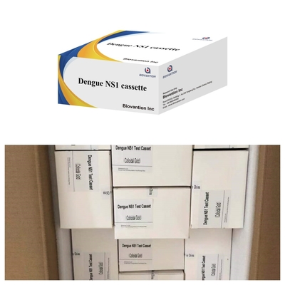 Cassette kiểm tra nhanh sốt xuất huyết để phát hiện bệnh nhạy cảm với thời hạn sử dụng 24 tháng