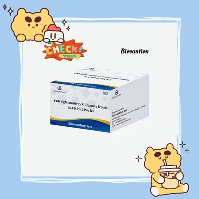 Hs-CRP IVD Elisa Thử nghiệm Cá Độ nhạy cao protein phản ứng C Biovantion