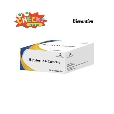 H. Pylori Ab Thử nghiệm nhanh Cassette Serum phát hiện miễn nhiễm sắc thể