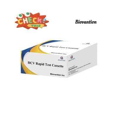 HCV Rapid Test Cassette Độ nhạy cao bán nóng Biovantion