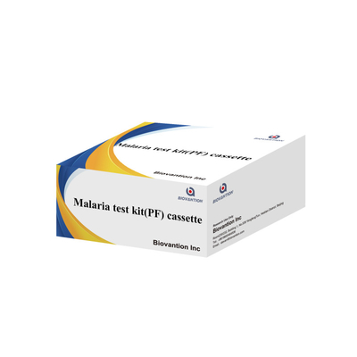 Malaria Pf Test Kit Kiểm tra nhanh Reagent IVD phát hiện các phản ứng chính xác cao cho con người
