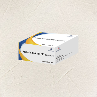 Malaria Pf Test Kit Kiểm tra nhanh Reagent IVD phát hiện các phản ứng chính xác cao cho con người
