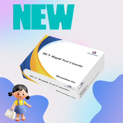 Giá nhà máy Độ nhạy 5-15 phút HCV Ab Strip Cassette Test Kit Cho kết quả nhanh chóng