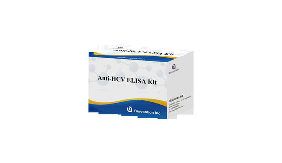 Bộ xét nghiệm Elisa Anti-HCV với độ đặc hiệu cao cho 96 xét nghiệm và thời gian xét nghiệm 1.5-3 giờ