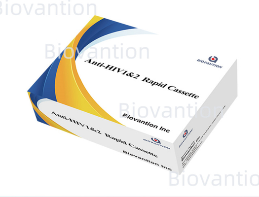 Phương pháp thử nghiệm nhanh HIV 1/2 Phương pháp thử nghiệm phát hiện vàng colloidal với 25 thử nghiệm
