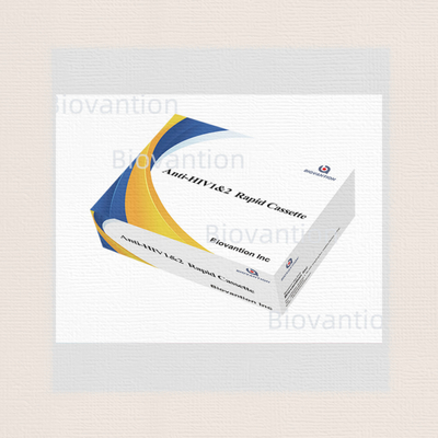 Phương pháp thử nghiệm nhanh HIV 1/2 Phương pháp thử nghiệm phát hiện vàng colloidal với 25 thử nghiệm