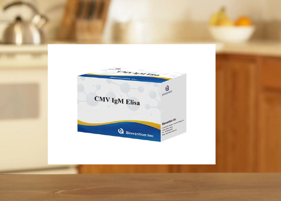 Bộ thử nghiệm cMV IgM Elisa Enzyme-Linked Immunosorbent Analysis Kit ELISA Assay Kit