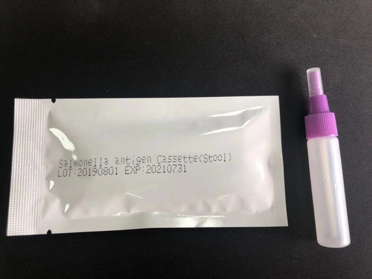 Thử nghiệm nhanh Salmonella IgG/IgM Cassette S.Typhoid Thử nghiệm dễ sử dụng