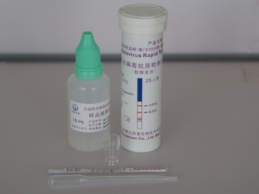 Tập đoàn A Rotavirus Antigen Rapid Test Kit In Vitro Immunoassay
