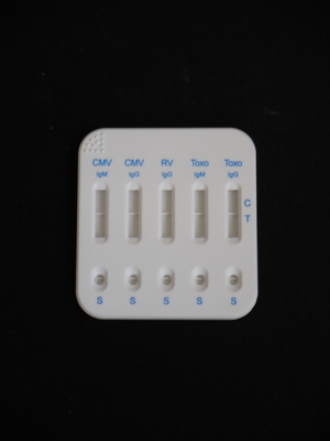 Biovantion HBsAg HCV HIV giang mai 4 trong 1 Thẻ xét nghiệm nhanh cho thử nghiệm trên người 96 xét nghiệm Hoạt động dễ dàng