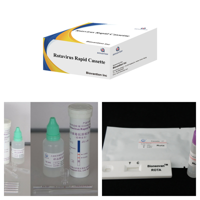 Rota Virus Antigen Sensitivity Colloidal Gold Rapid Test cho chẩn đoán ở người
