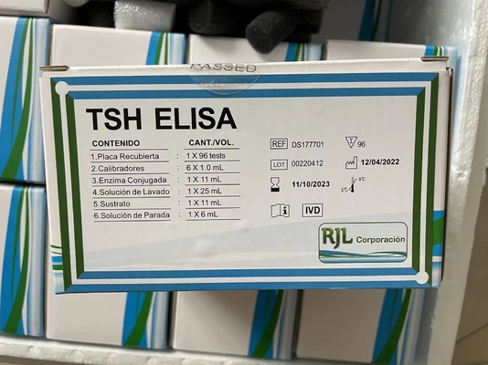 TSH Elisa Reagent Kits Serum Thiết lập định lượng kích thích tuyến giáp