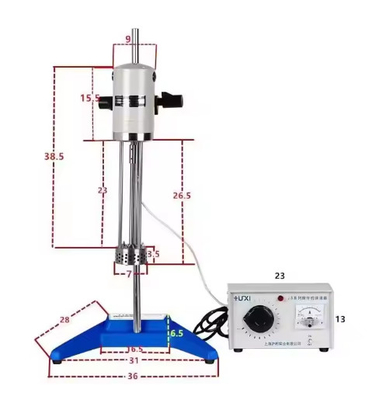 Phòng thí nghiệm homogenizer tốc độ cao homogenizer phòng thí nghiệm cao cắt homogenizer