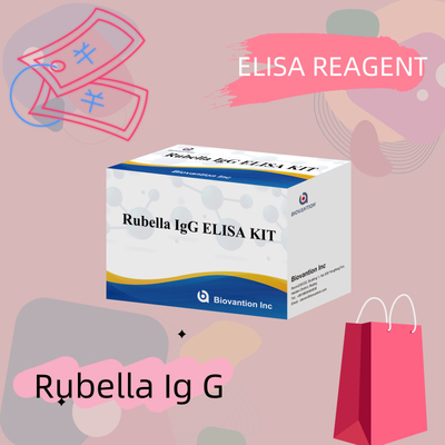 Rubella- Igg Enzyme Immunoassay Reagents Elisa Test Kit để phát hiện Rubella
