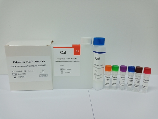 Độ nhạy cao Calprotectin Cal trong phân IVD Xác định số lượng