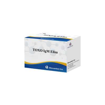 TOXO IgG Thiết bị thử nghiệm Elisa nhạy cảm và cụ thể để theo dõi bệnh