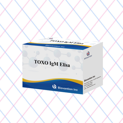 TOXO IgG Thiết bị thử nghiệm Elisa nhạy cảm và cụ thể để theo dõi bệnh