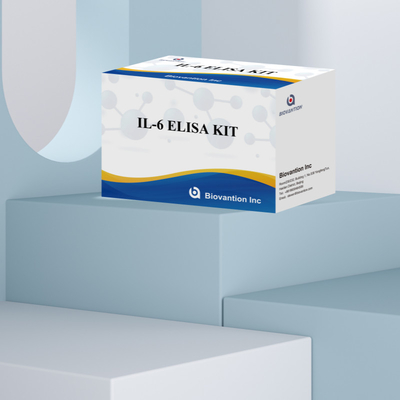 IL-6 Interleukin-6 Human Elisa Detect Reagent Elisa Analyzer Và Máy giặt