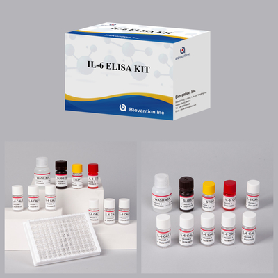 IL-6 Interleukin-6 Human Elisa Detect Reagent Elisa Analyzer Và Máy giặt