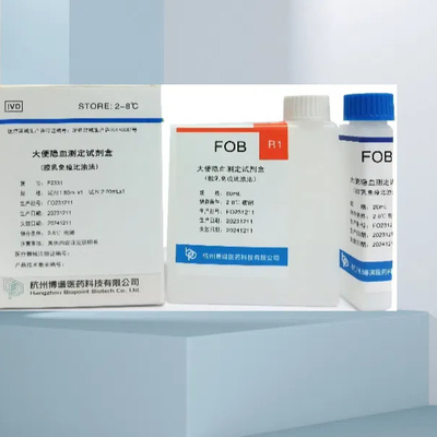 Xác định số lượng máu ẩn trong phân chỉ sử dụng chẩn đoán trong ống nghiệm.