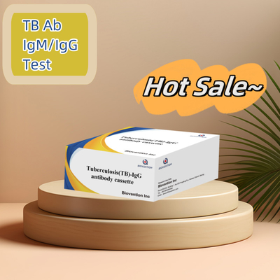 Xét nghiệm nhanh vàng colloidal nhạy cao để phát hiện kháng thể TB-IgG trong huyết thanh hoặc huyết tương