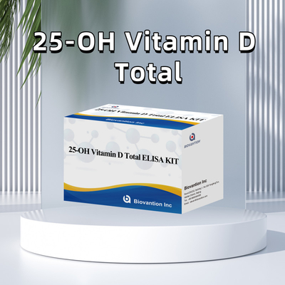 Thiết bị thử nghiệm Elisa 25-OH vitamin D nhạy cảm để đo định lượng 25-hydroxyvitamin D trong huyết thanh hoặc huyết tương Đánh giá tình trạng vitamin D và hỗ trợ
