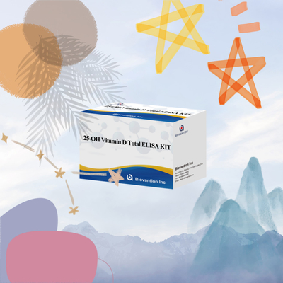 Thiết bị thử nghiệm Elisa 25-OH vitamin D nhạy cảm để đo định lượng 25-hydroxyvitamin D trong huyết thanh hoặc huyết tương Đánh giá tình trạng vitamin D và hỗ trợ