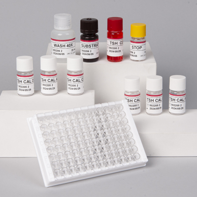 TSH Elisa chất phản ứng Thiết lập định lượng bộ huyết thanh kích thích tuyến giáp