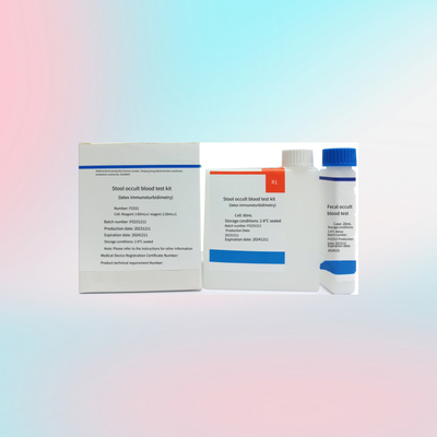 Xác định định lượng máu bí mật phân FOB Bộ xét nghiệm máu bí mật phân Kiểm tra sinh hóa học