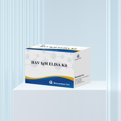 HAV IgM ELISA Kit Độ nhạy cao Viêm gan A Khám phá virus Kiểm tra chẩn đoán chính xác đáng tin cậy cho các phòng thí nghiệm lâm sàng