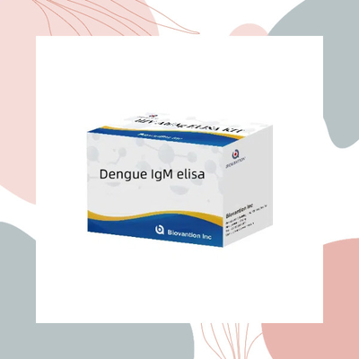 Dengue IgM ELISA để chẩn đoán nhiễm trùng bằng virus Dengue trong ống nghiệm