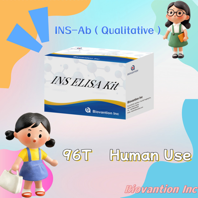 Bộ thử nghiệm Insulin INS Elisa chuyên nghiệp cho nghiên cứu chẩn đoán