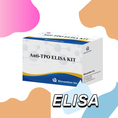 Bộ thử nghiệm Elisa TPO chính xác thuận tiện để theo dõi phát hiện bệnh