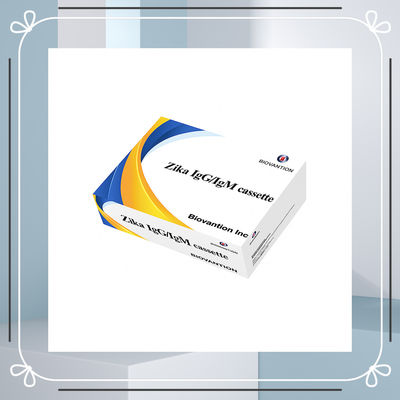 Virus Zika Kiểm tra nhanh IgG / IgM Vật liệu miễn dịch vàng ốc