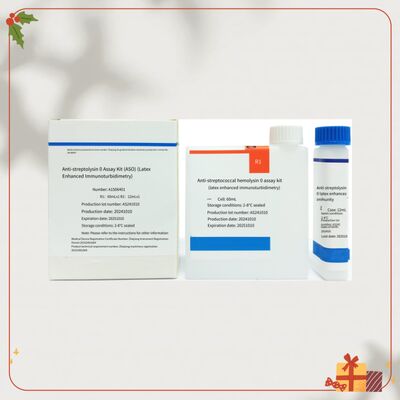 Thuốc thử ASO độ nhạy cao với 96 xét nghiệm bằng phương pháp miễn dịch đục latex để chẩn đoán chính xác