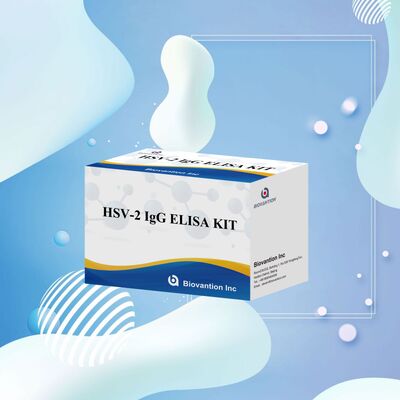 Bộ xét nghiệm Elisa phát hiện kháng thể IgG HSV-2 với độ nhạy và độ đặc hiệu cao, hạn sử dụng 18 tháng