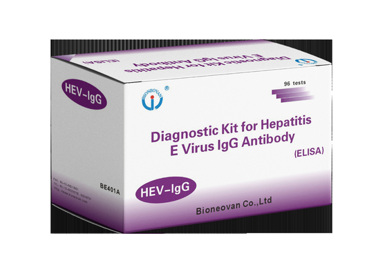 Phòng thí nghiệm hoặc bệnh viện kháng thể IgG để viêm gan E Virus HEV Elisa Test Kit