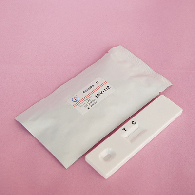 Bộ thử nghiệm băng cassette HIV với thời hạn sử dụng 2 năm để chẩn đoán chính xác