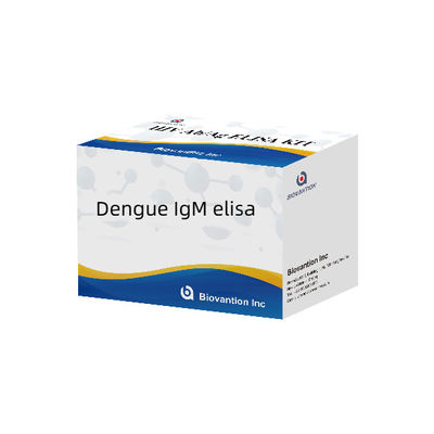Bộ xét nghiệm Dengue IgM ELISA 96T Phát hiện Định lượng Kháng thể IgM Virus Dengue ở Người